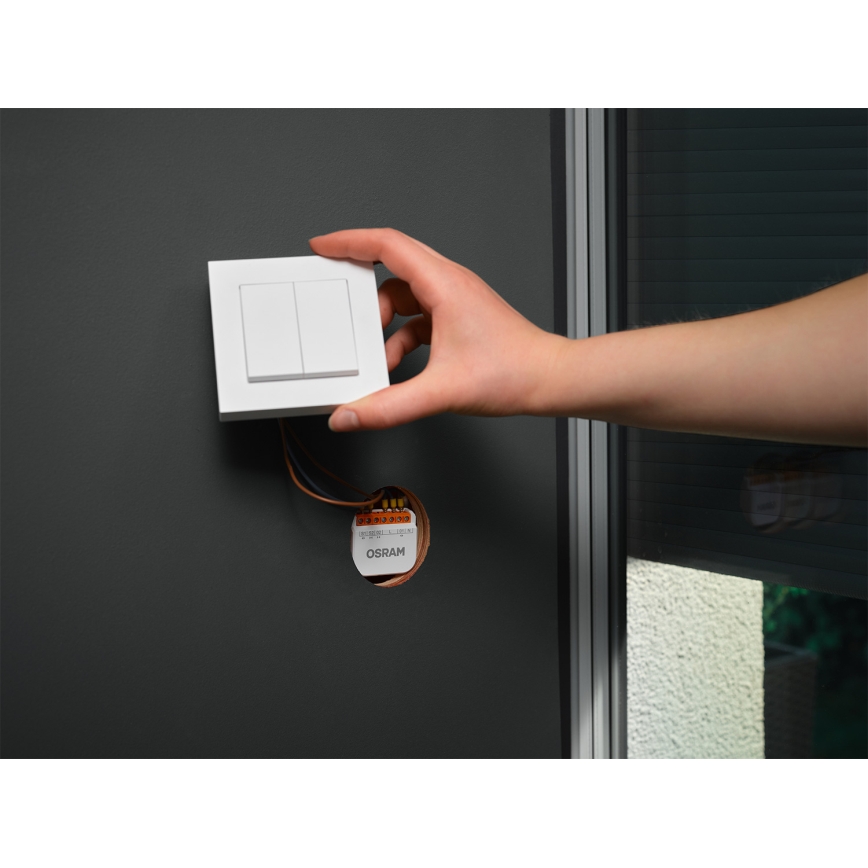 Osram - Modul comutator SMART+ 230 V Wi‑Fi pentru jaluzele, rolete și draperii
