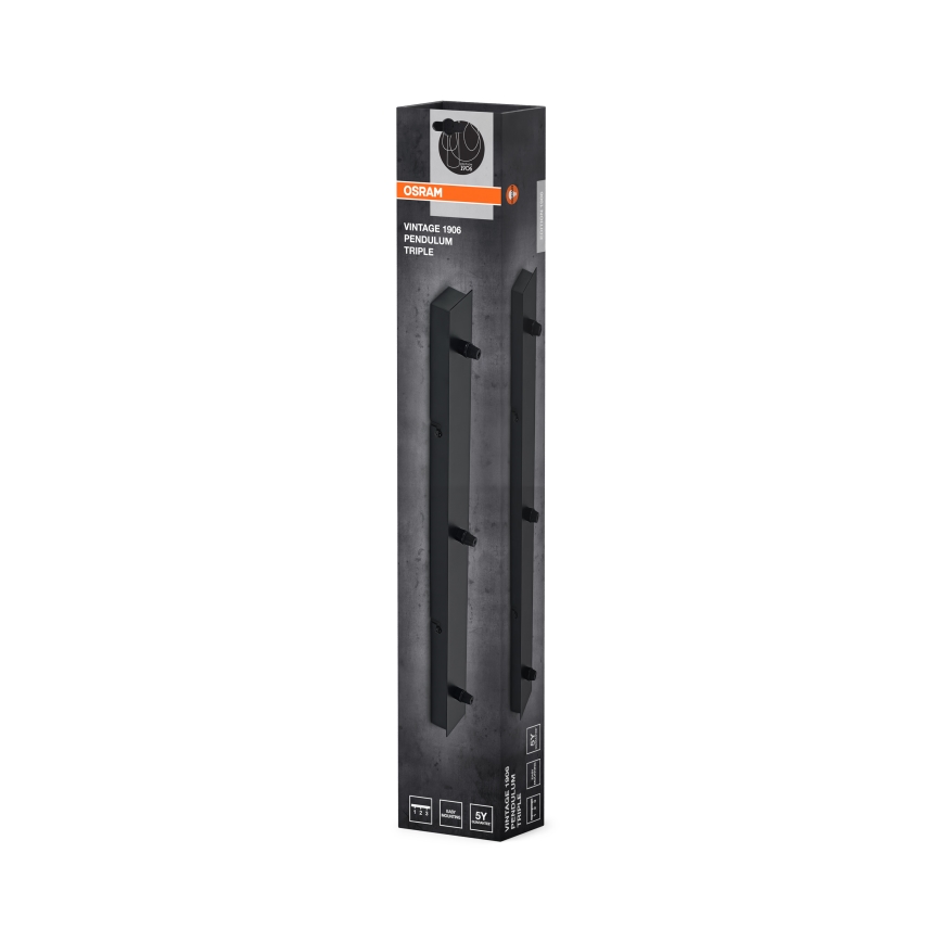 Osram - Montură PENDULUM 230V, neagră