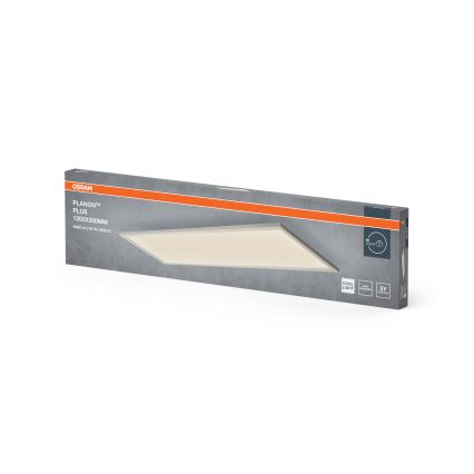Osram - Panou LED aplicat PLANON, 40W, 230V, 4000K, 30x120 cm, alb