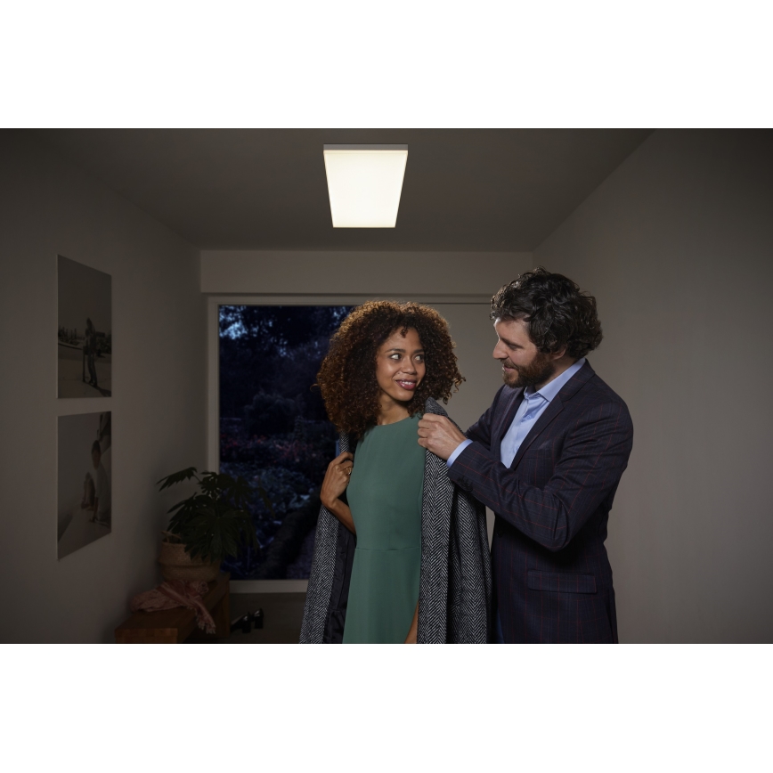 Osram - Panou LED aplicat PLANON LED/30W/230V 3000K 10x120 cm alb