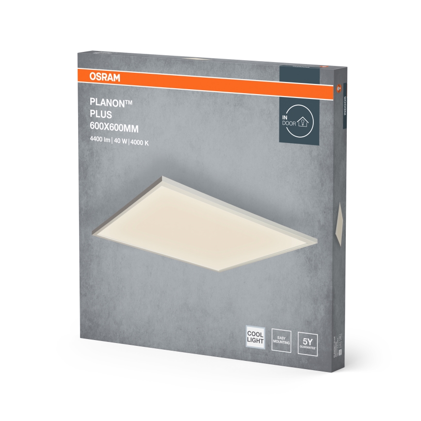 Osram - Panou LED aplicat PLANON LED/40W/230V 4000K 60x60 cm alb