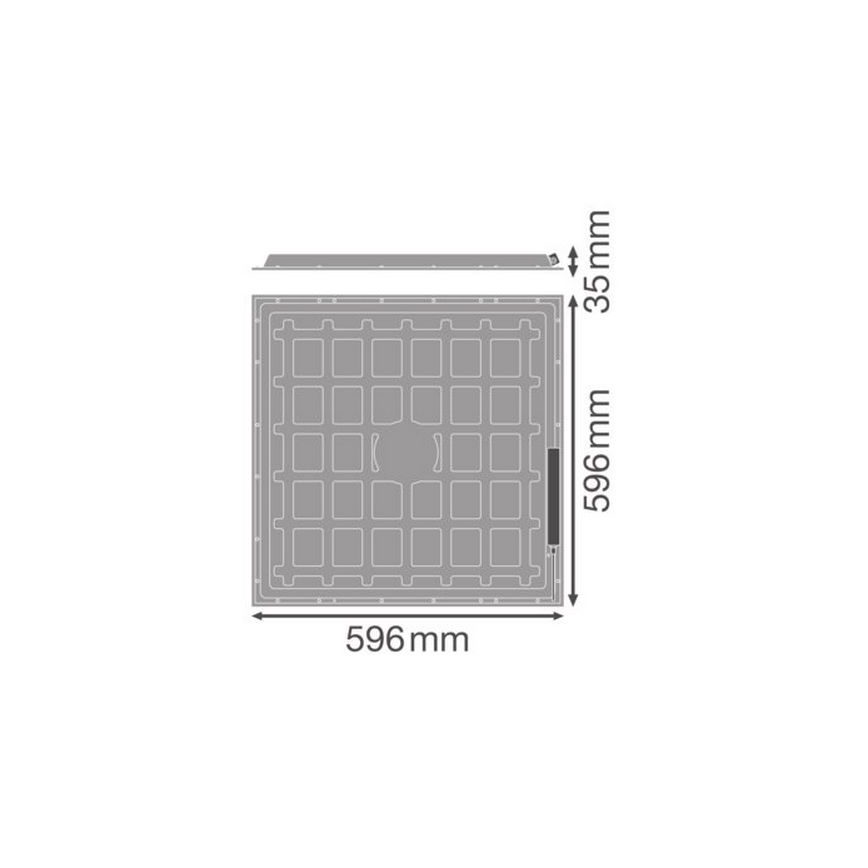 Osram - Panou LED încastrat pentru tavan ESSENTIAL LED/36W/230V 4000K 60x60 cm