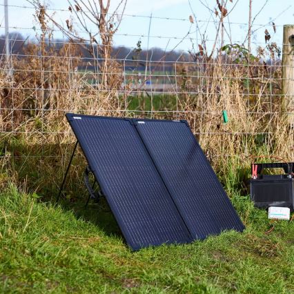 Osram - Panou solar pentru încărcare autonomă a bateriei BATTERY CHARGE SOLAR 100W IP65