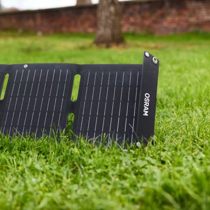 Osram - Panou solar pentru încărcare autonomă a bateriei BATTERY CHARGE SOLAR 20W IP65