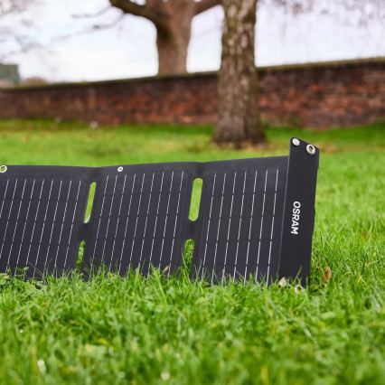 Osram - Panou solar pentru încărcare autonomă a bateriei BATTERY CHARGE SOLAR 20W IP65