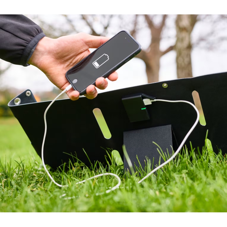 Osram - Panou solar pentru încărcare autonomă a bateriei BATTERY CHARGE SOLAR 20W IP65