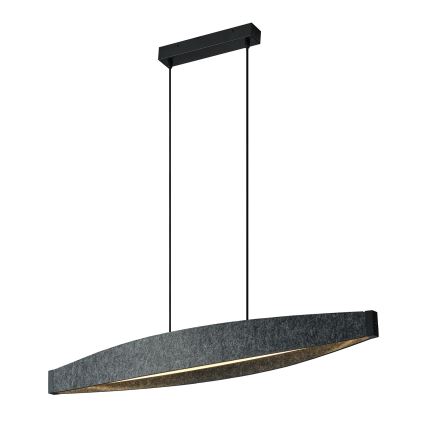 Osram - Pendul LED pe cablu DECOR FLAT LED/23W/230V, gri