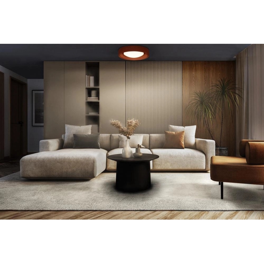 Osram - Plafonieră LED reglabilă ORBIS CONCRETE LED/13W/230V, Ø 30 cm, maro/beton