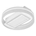 Osram - Plafonier LED reglabil cu ventilator, 55W/230V, 3000-6500K, alb + telecomandă