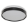 Osram - Plafonieră CEILING LUXO LED/18W/230V cu senzor de amurg, Ø 32 cm, negru
