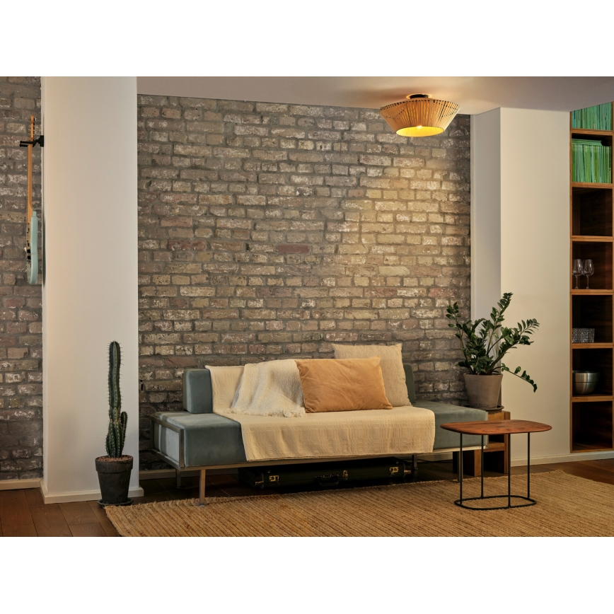 Osram - Plafonieră DECOR STRIPES 1xE27/10W/230V Ø 40,5 cm, bej