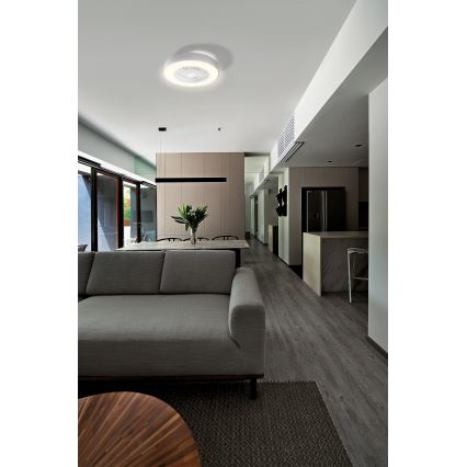 Osram - Plafonieră LED dimabilă cu ventilator SMART+ LED/78W/230V 3000-6500K Wi-Fi + telecomandă