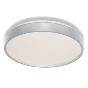 Osram - Plafonieră LED cu senzor de amurg CEILING LUXO LED/18W/230V, diam. 32 cm, culoare argintie
