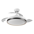 Osram - Plafonieră LED cu ventilator CEILING FAN LED/66W/230V 3000/4000/6500K albă + telecomandă