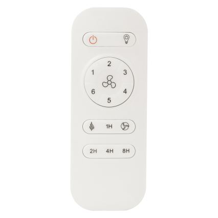 Osram - Plafonieră LED cu ventilator 66W/230V 3000/4000/6500K, albă + telecomandă