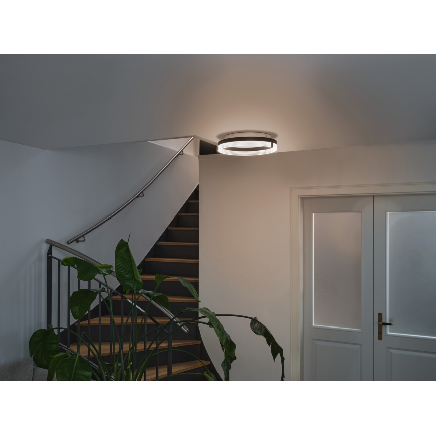 Osram - Plafonieră LED DECOR CIRCLE 25W/230V 3000/4000/6500K Ø 40 cm negru/alb