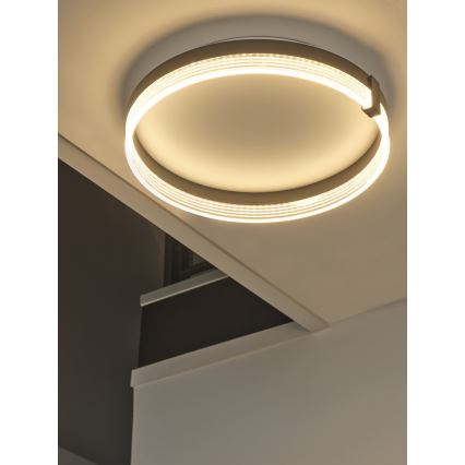 Osram - Plafonieră LED DECOR CIRCLE 25W/230V 3000/4000/6500K Ø 40 cm negru/alb