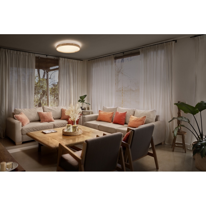 Osram - Plafonieră LED dimabilă ORBIS ALISON LED/36W/230V diam. 50 cm bej