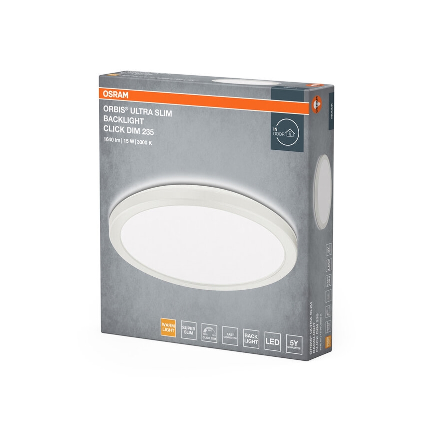 Osram - Plafonieră LED dimabilă ORBIS LED/15W/230V alb