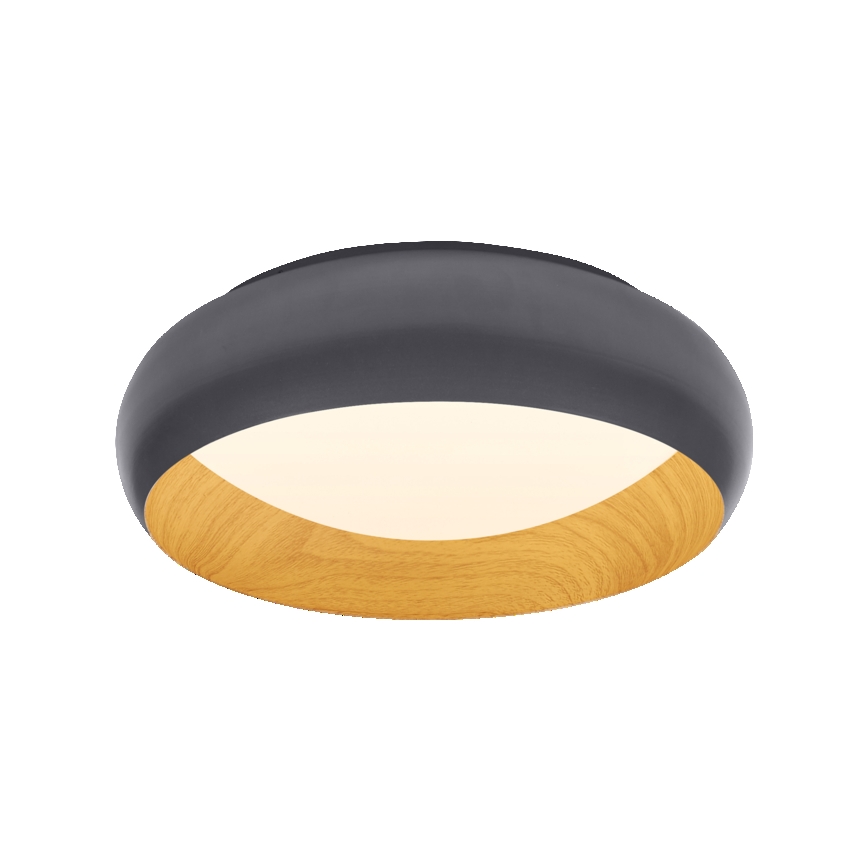 Osram - Plafonieră LED dimabilă ORBIS LIVIA LED/16W/230V Ø 30 cm antracit/maro