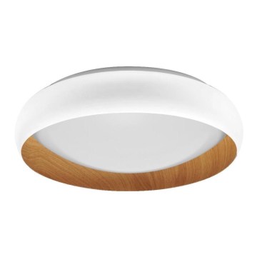 Osram - Plafonieră LED dimabilă ORBIS LIVIA LED/24W/230V Ø 43 cm alb/maro