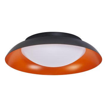 Osram - Plafonieră LED dimabilă ORBIS PLATE, 19W/230V, Ø 31 cm, portocaliu/negru