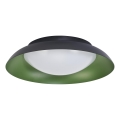 Osram - Plafonieră LED dimabilă ORBIS PLATE LED/19W/230V Ø 31 cm verde/negru