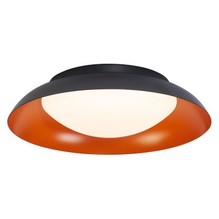 Osram - Plafonieră LED dimabilă ORBIS PLATE, 19W/230V, Ø 31 cm, portocaliu/negru