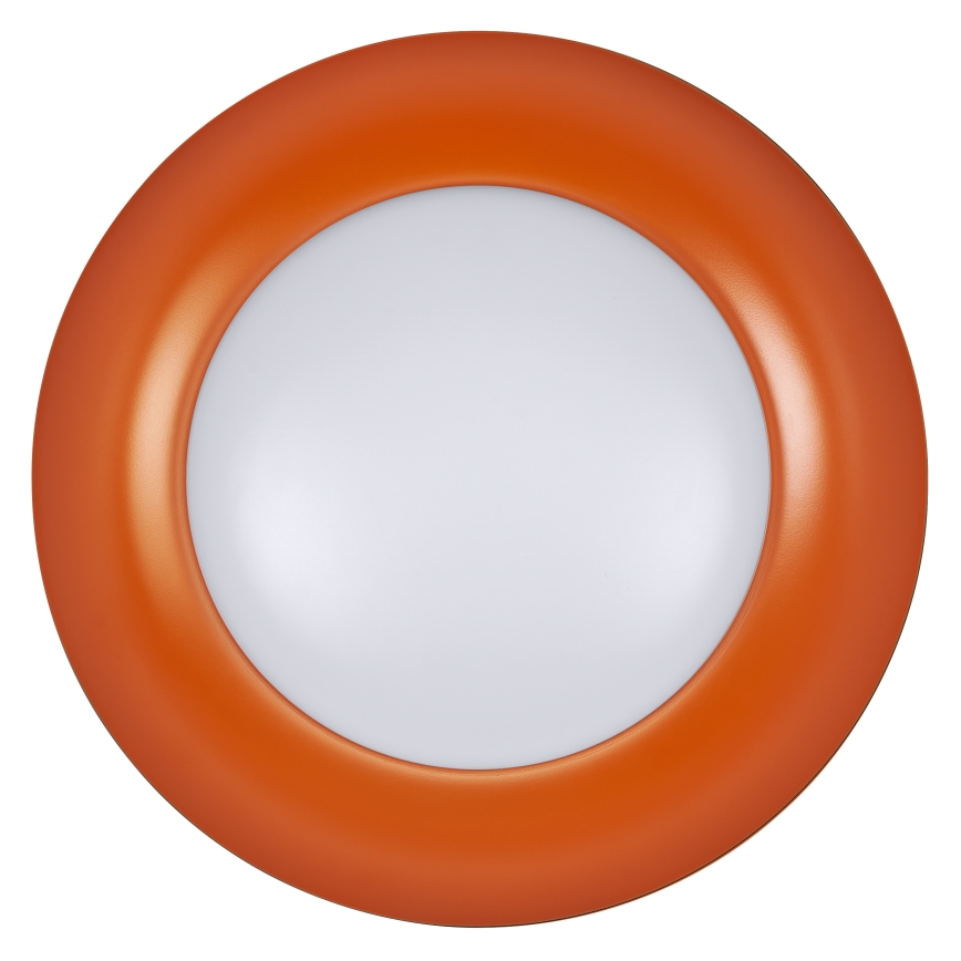 Osram - Plafonieră LED dimabilă ORBIS PLATE, 19W/230V, Ø 31 cm, portocaliu/negru