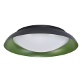 Osram - Plafonieră LED dimabilă ORBIS PLATE LED/35W/230V Ø 43 cm verde/negru