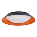 Osram - Plafonieră LED dimabilă ORBIS PLATE LED/45W/230V Ø 48 cm portocaliu/negru