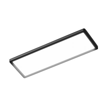 Osram - plafonieră de baie cu LED reglabilă PLANON EASYFIX LED/24W/230V 2600-6000K 20x58 cm IP54 neagră + telecomandă