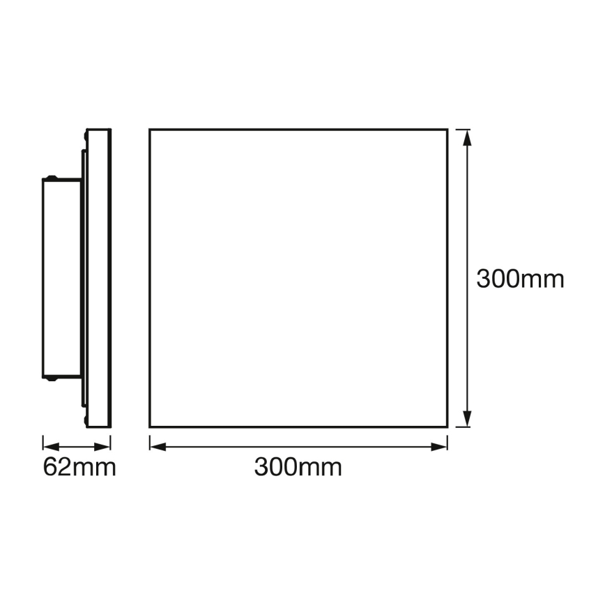 Osram - Plafonier LED reglabil SMART+ FRAMELESS LED/20W/230V 3000-6500K 30x30 cm Wi-Fi