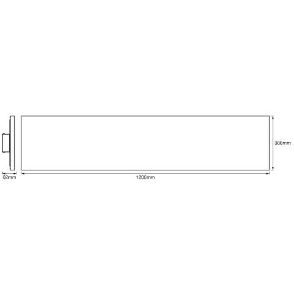 Osram - Plafonieră LED dimabilă SMART+ FRAMELESS LED/40W/230V 3000-6500K Wi-Fi