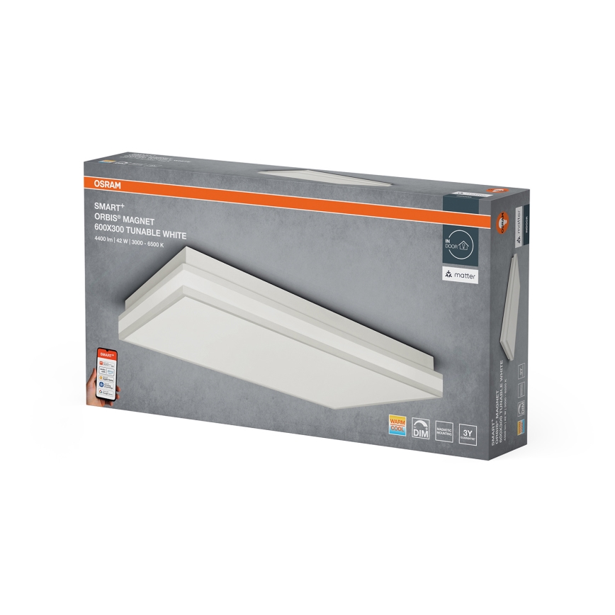 Osram - Plafonieră LED reglabilă SMART+ MAGNET LED/42W/230V 30x60 cm 3000-6500K Wi-Fi