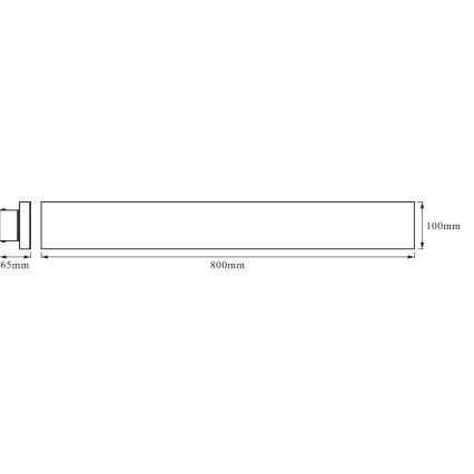 Osram - Plafonieră LED reglabilă SMART+ PLANON LED/27W/230V 80x10 cm 3000-6500K Wi-Fi