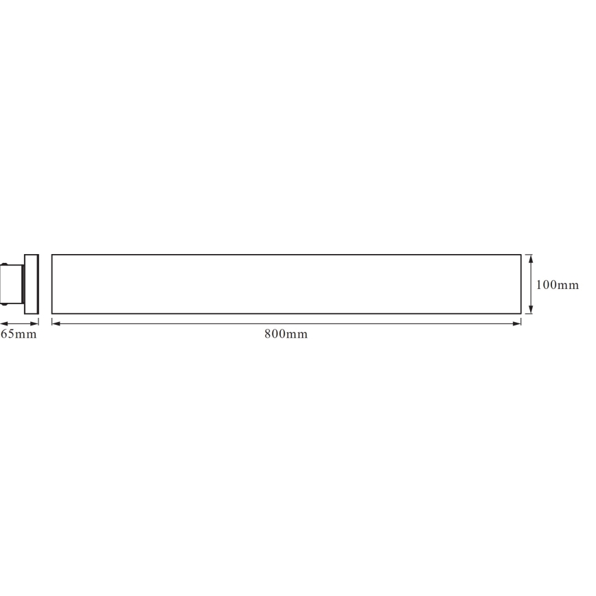Osram - Plafonieră LED reglabilă SMART+ PLANON LED/27W/230V 80x10 cm 3000-6500K Wi-Fi