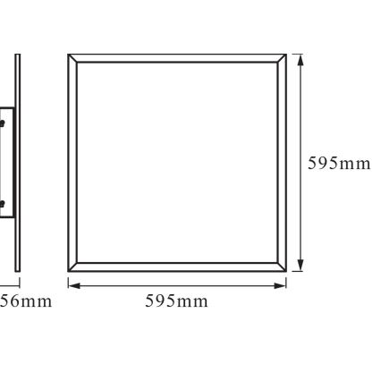 Osram - Plafonieră LED dimerizabilă SMART+ PLANON LED/36W/230V 60x60 cm 3000-6500K Wi-Fi