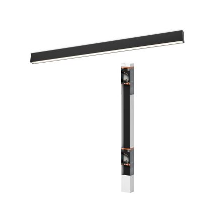 Osram - Plafonieră LED dimmabilă OFFICE LINE LED/11/20/30W/230V 4000K 112,6 cm neagră
