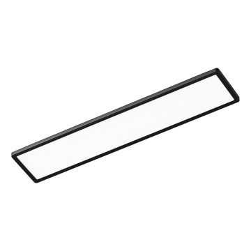 Osram - Plafonieră LED dimerizabilă pentru baie PLANON EASYFIX LED/30W/230V 2600-6000K 20x98 cm IP54 neagră + telecomandă