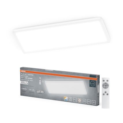 Osram - Luminieră de tavan LED reglabilă pentru baie PLANON EASYFIX LED/24W/230V 2600-6000K 20x58 cm IP54 albă + telecomandă