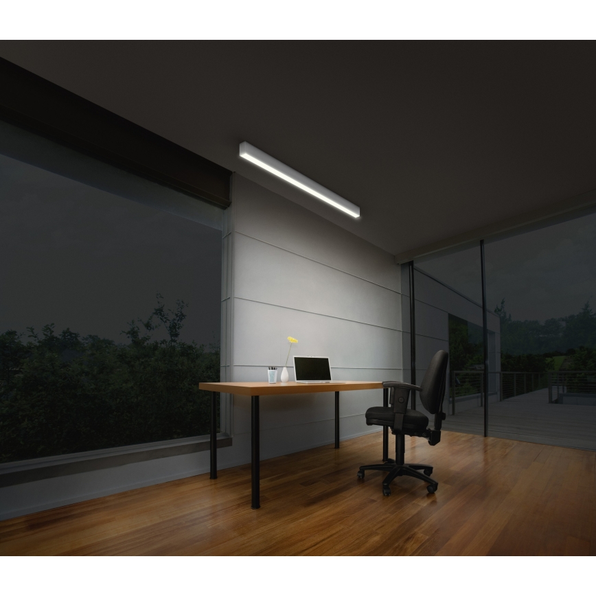 Osram - Plafonieră LED reglabilă OFFICE LINE LED/11/20/30W/230V 4000K 112,6 cm alb