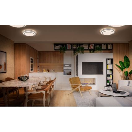 Osram - Plafonieră LED ORBIS BERLIN LED/36W/230V Ø 49,2 cm argintie