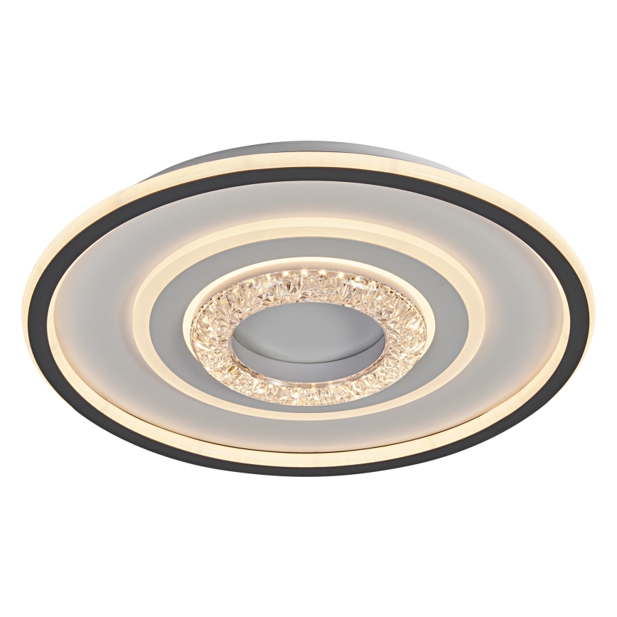 Osram - Plafonieră LED ORBIS CRISTALLY LED/50W/230V 2700/4000/6000K Ø 43 cm alb/negru