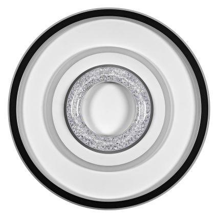 Osram - Plafonieră LED ORBIS CRISTALLY LED/50W/230V 2700/4000/6000K Ø 43 cm alb/negru