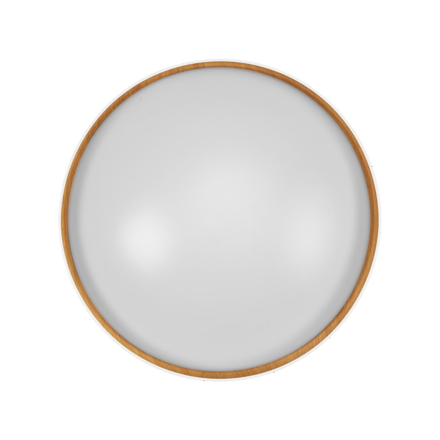 Osram - Lampă de tavan LED dimabilă ORBIS LIVIA LED/36W/230V, Ø 52 cm, alb/maro