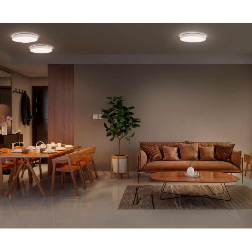 Osram - Plafonieră LED ORBIS LONDON, 16 W, 230 V, Ø 28 cm, albă