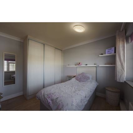 Osram - Plafonieră LED ORBIS SPIRAL, 38 W, 230 V, Ø 36,5 cm, albă