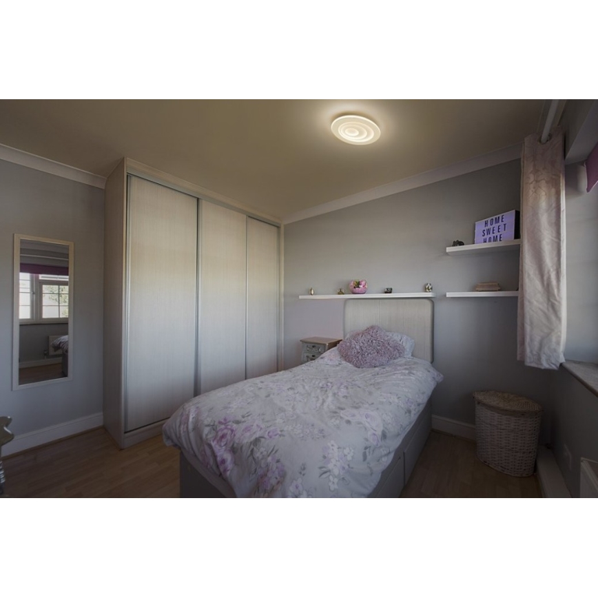 Osram - Plafonieră LED ORBIS SPIRAL, 38 W, 230 V, Ø 36,5 cm, albă