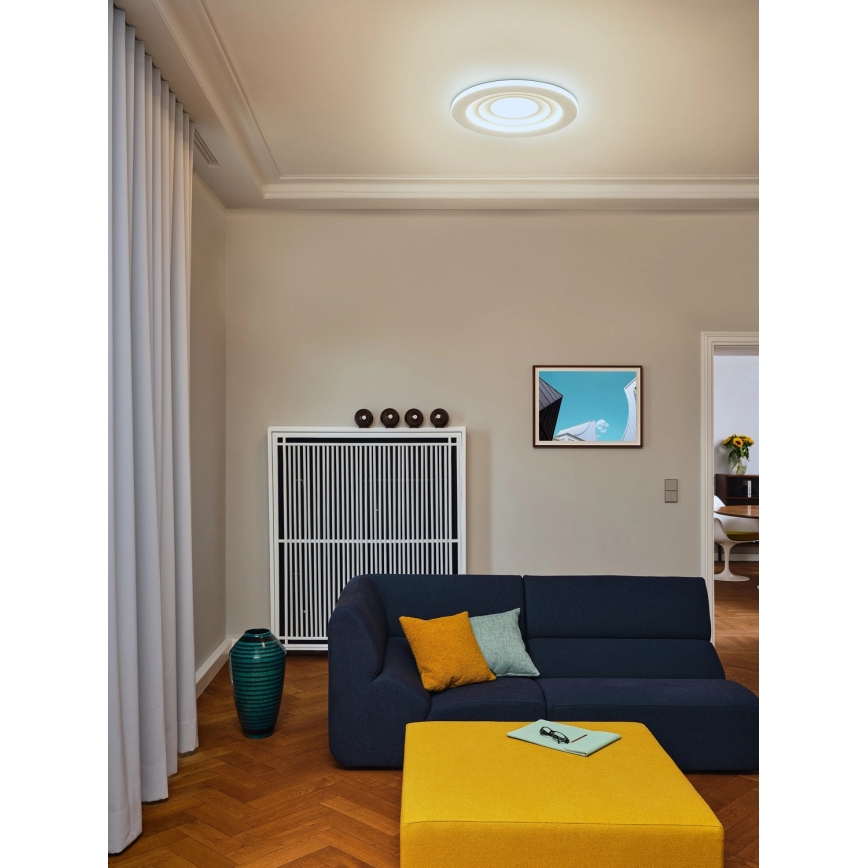 Osram - Plafonieră LED ORBIS SPIRAL, 42 W, 230 V, Ø 50,5 cm, albă